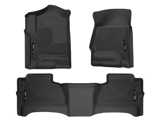 [HUL-98231] HUSKY LINERS WB FR & 2ND SEAT FLOOR LNER-FW - GMC SIERRA 1500 2014-2018