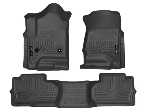 [HUL-98241] HUSKY LINERS WB FR & 2ND SEAT FLOOR LNER-FW - GMC SIERRA 1500 2014-2018