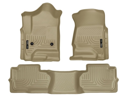 [HUL-98243] HUSKY LINERS WB FR & 2ND SEAT FLOOR LNER-FW - GMC SIERRA 1500 2014-2018