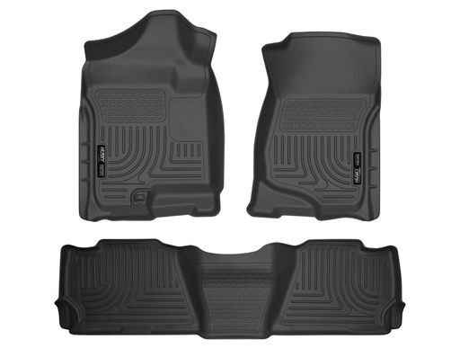 [HUL-98261] HUSKY LINERS WB FR & 2ND SEAT FLOOR LINER - CHEVROLET AVALANCHE 2007-2013