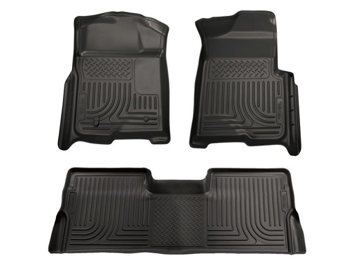 [HUL-98391] HUSKY LINERS WB FR & 2ND SEAT FLOOR LNER-FW - FORD F-250 SUPER DUTY 2008-2010