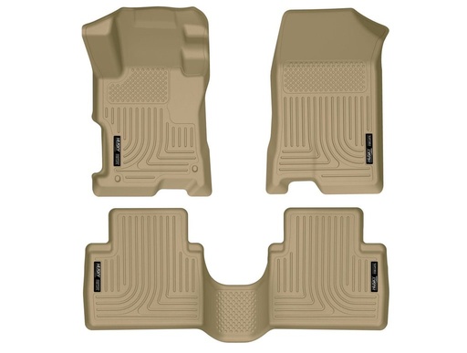 [HUL-98403] HUSKY LINERS WB FR & 2ND SEAT FLOOR LINER - HONDA ACCORD 2008-2012