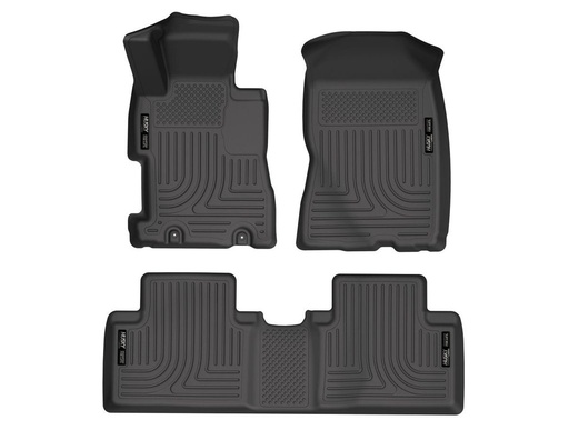 [HUL-98411] HUSKY LINERS WB FR & 2ND SEAT FLOOR LINER - HONDA CIVIC 2006-2011