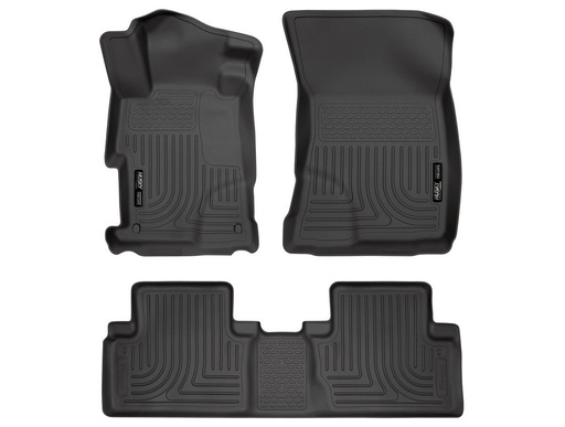 [HUL-98441] HUSKY LINERS WB FR & 2ND SEAT FLOOR LINER - HONDA CIVIC 2012-2013