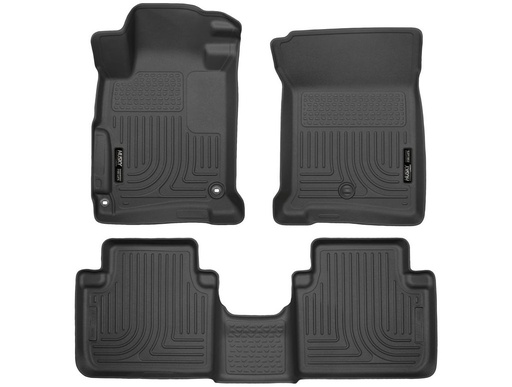 [HUL-98481] HUSKY LINERS WB FR & 2ND SEAT FLOOR LINER - HONDA ACCORD 2013-2017