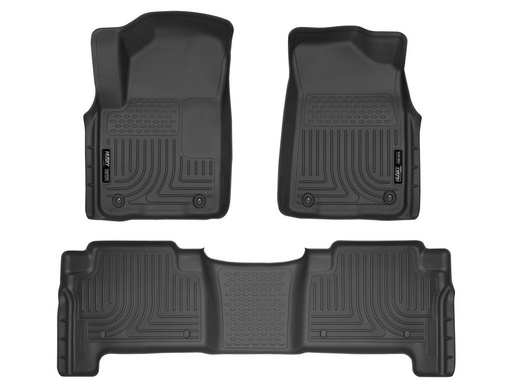 [HUL-98611] HUSKY LINERS WB FR & 2ND SEAT FLOOR LINER - NISSAN ARMADA 2017-2018