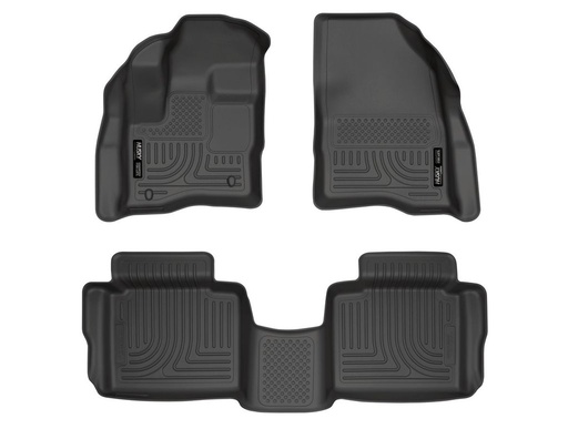 [HUL-98701] HUSKY LINERS WB FR & 2ND SEAT FLOOR LINER - FORD TAURUS 2010-2019