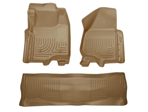 [HUL-98713] HUSKY LINERS WB FR & 2ND SEAT FLOOR LNER-FW - FORD F-250 SUPER DUTY 2011-2012