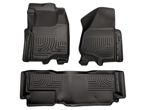 [HUL-98721] HUSKY LINERS WB FR & 2ND SEAT FLOOR LNER-FW - FORD F-250 SUPER DUTY 2011-2012