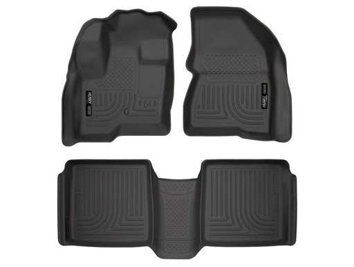 [HUL-98741] HUSKY LINERS WB FR & 2ND SEAT FLOOR LINER - FORD FLEX 2009-2019
