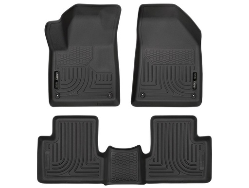 [HUL-99091] HUSKY LINERS WB FR & 2ND SEAT FLOOR LINER - JEEP CHEROKEE 2015-2023
