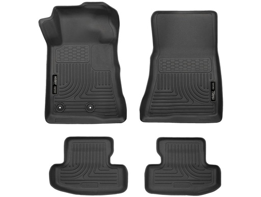 [HUL-99371] HUSKY LINERS WB FR & 2ND SEAT FLOOR LINER - FORD MUSTANG 2015-2024