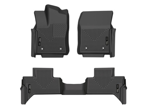 [HUL-99471] HUSKY LINERS WB FR & 2ND SEAT FLOOR LINER - TOYOTA TUNDRA 2022-2026
