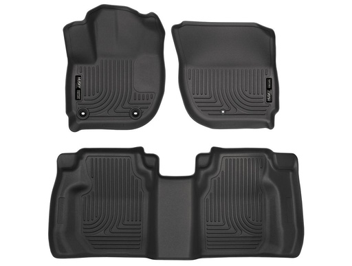 [HUL-99491] HUSKY LINERS WB FR & 2ND SEAT FLOOR LINER - HONDA FIT 2015-2020
