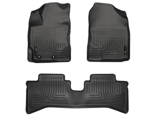 [HUL-99501] HUSKY LINERS WB FR & 2ND SEAT FLOOR LINER - TOYOTA PRIUS C 2012-2016