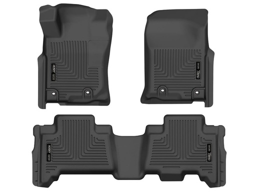 [HUL-99571] HUSKY LINERS WB FR & 2ND SEAT FLOOR LINER - TOYOTA 4RUNNER 2013-2024
