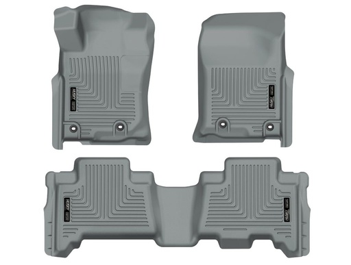 [HUL-99572] HUSKY LINERS WB FR & 2ND SEAT FLOOR LINER - TOYOTA 4RUNNER 2013-2024