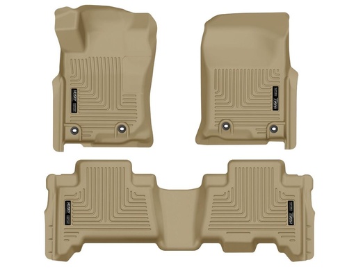 [HUL-99573] HUSKY LINERS WB FR & 2ND SEAT FLOOR LINER - TOYOTA 4RUNNER 2013-2024