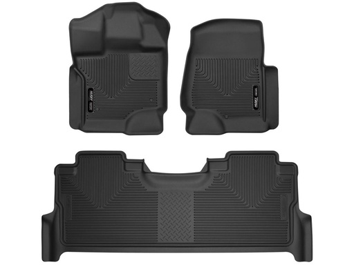 [HUL-53388] HUSKY LINERS X-ACT FR & 2ND SEAT FLOOR LNER - FORD F-250 SUPER DUTY 2017-2025