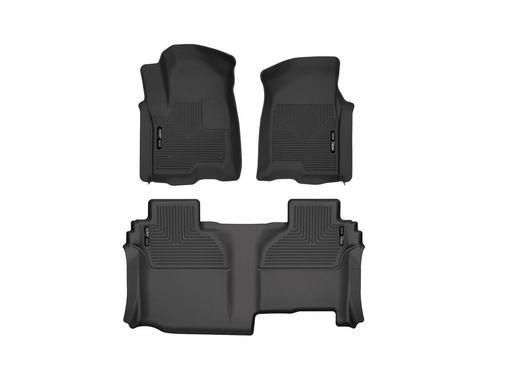 [HUL-53648] HUSKY LINERS X-ACT FR & 2ND SEAT FLOOR LNER - GMC SIERRA 1500 2019-2026