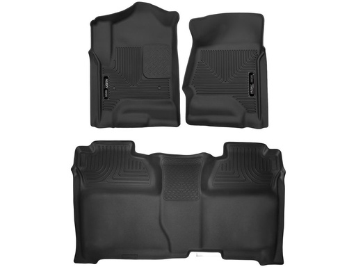 [HUL-53908] HUSKY LINERS X-ACT FR & 2ND SEAT FLOOR LNER - GMC SIERRA 1500 2014-2018