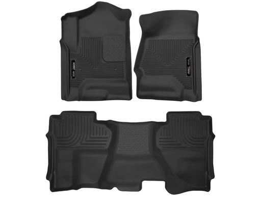 [HUL-53918] HUSKY LINERS X-ACT FR & 2ND SEAT FLOOR LNER - GMC SIERRA 1500 2014-2018