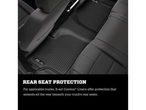 [HUL-53931] HUSKY LINERS X-ACT 2ND SEAT FLOOR LINER - TOYOTA TUNDRA 2022-2026