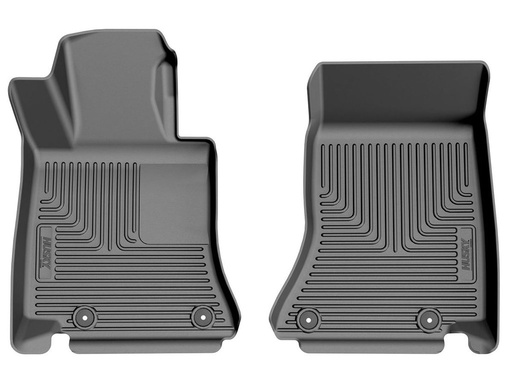 [HUL-77481] HUSKY LINERS X-ACT FRONT FLOOR LINER - MERCEDES-BENZ C300 2022-2025