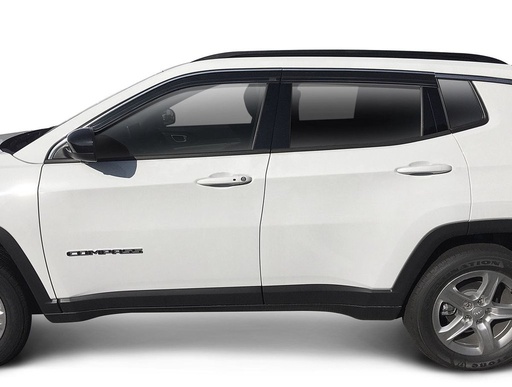 [HUL-2884061] HUSKY LINERS VENTVISOR LOW PRO 4PC CHRM TRM - JEEP COMPASS 2017-2023