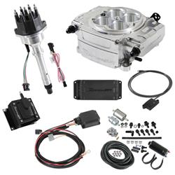 [SNE-550510BPKSBC] Holley Sniper 2 EFI 650 HP Inline Pump Fuel Injection Systems with Power Distribution Module