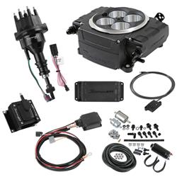 [SNE-550511BPKSBF] Holley Sniper 2 EFI 650 HP Inline Pump Fuel Injection Systems with Power Distribution Module