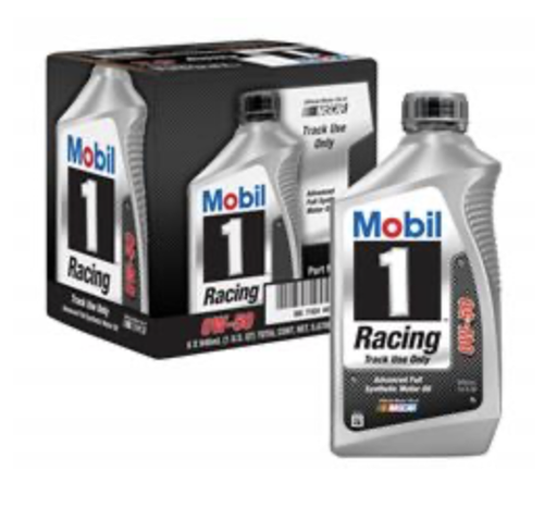 [MOB-104145] 0w50 Mobil 1 Racing Motor Oil 104145 6pack