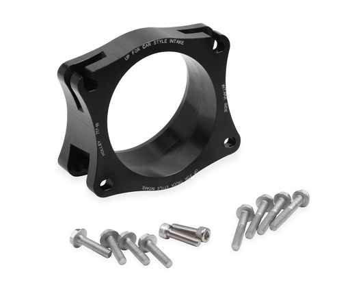 [HLY-717-15] Holley 717-15: 717-15 Throttle Body Angled Adapter