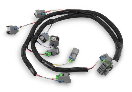 [HLY-558-212] Holley 558-212: 558-212 Injector Harness Ford V8 Injector Harness for Ford USCAR style Fuel Injectors (Evenly Spaced)
