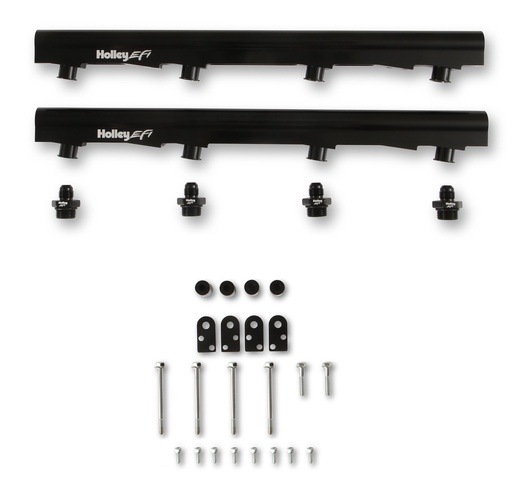 [HLY-534-265] Holley 534-265: 534-265 EFI Billet Fuel Rails Ford 7.3L Godzilla Crate Engine