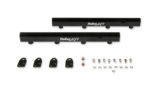[HLY-534-283] Holley 534-283: 534-283 Hi-Flow Billet Fuel Rail Kit for Coyote Engines