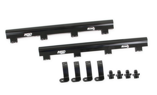 [MSD-2722] MSD Ignition 2722: Atomic EFI Billet Fuel Rails LS7 - Pair