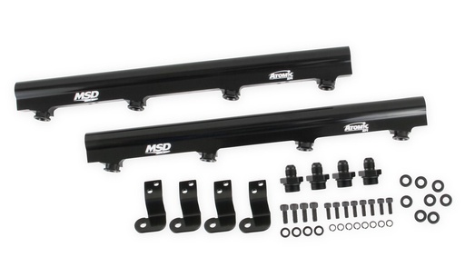 [MSD-2720] MSD Ignition 2720: Atomic EFI Billet Fuel Rails LS1, LS2, LS6 - Pair