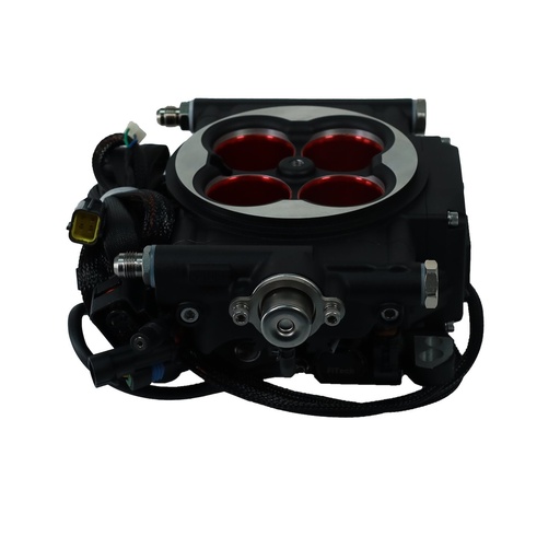 [FIF-30004] FITech Fuel Injection 30004: 30004 Go EFI-4 Power Adder 600 HP Throttle Body System Basic Kit