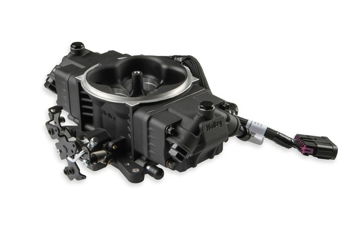 [HLY-534-293] Holley 534-293: 534-293 Terminator X Stealth 4150 Replacement 4-Injector Throttle Body (Black)