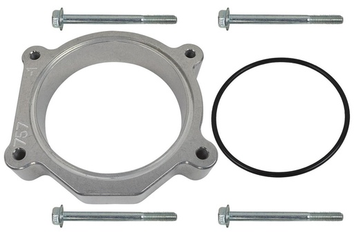 [ICB-551757-1] ICT Billet 551757-1: 551757-1 LSA LS3 Throttle Body Spacer 1 inch Adapter LS Clearance 4 Bolt TB DBW