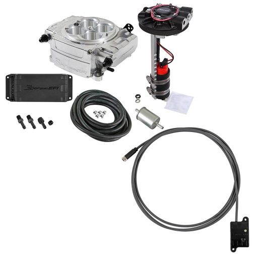 [SNE-550-510-BPR] Holley Sniper 2 EFI 650 HP Return-Type Fuel Injection Systems with Power Distribution Module SNE-550-510-BPR