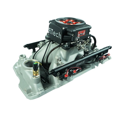 [FIF-37858] FITech Fuel Injection 37858: Go Port EFI 550-1050 HP System Small Block Chevy Gen 1