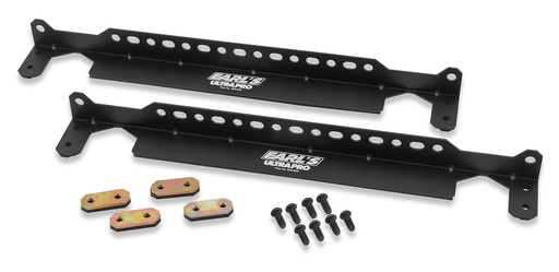 [EAR-800ERL] Earl's 800ERL: UltraPRO Oil Cooler Mounting Brackets for Extra Wide Coolers
