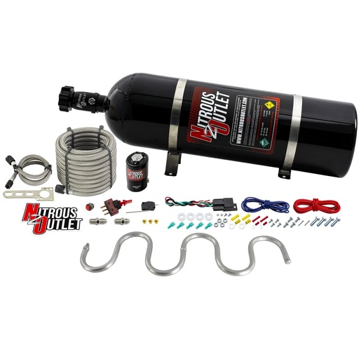 [NXO-00-10300-15] Nitrous Outlet 00-10300-15: 00-10300-15 Intercooler System, 15lb Bottle