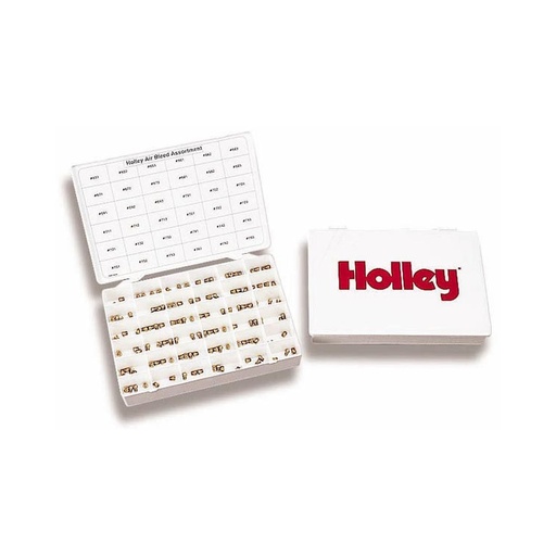 [HLY-36-240] Holley 36-240: 36-240 Air Bleed Kit Kit Includes 4 of Each Size: .023" to .078"