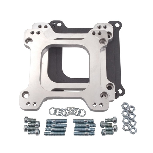 [EDL-2694] Edelbrock 2694: Carburetor Adapters Mount 4150 Standard-Flange Holley Carbs Sideways on Tunnel Rams
