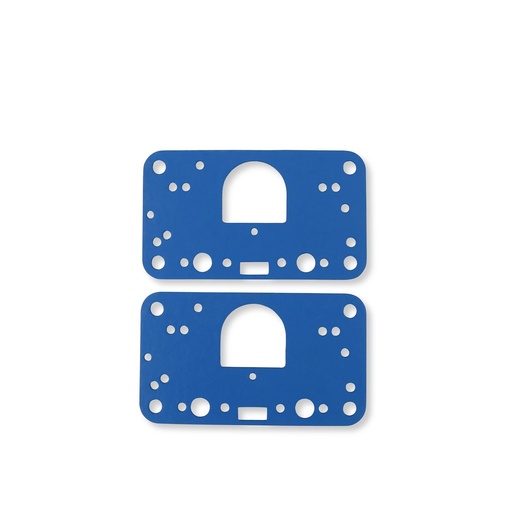 [HLY-108-89-2] Holley 108-89-2: 108-89-2 Primary/Secondary Metering Block Gaskets Blue, Non-stick