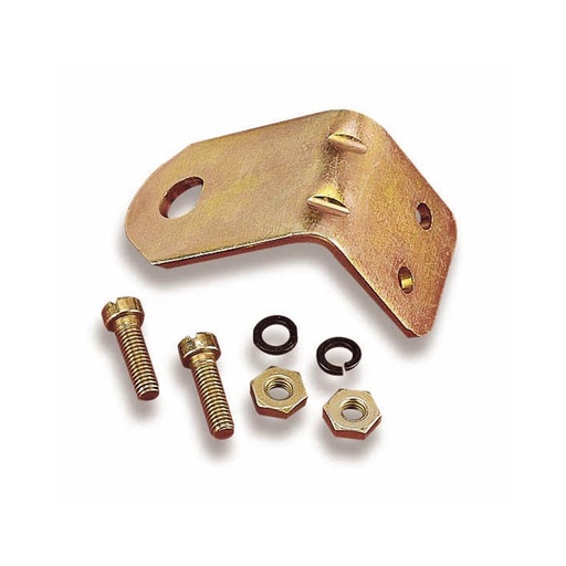 [HLY-45-229] Holley 45-229: 45-229 Hand Choke Cable Bracket Mounts Inside Under Dashboard to Secure Choke Cable