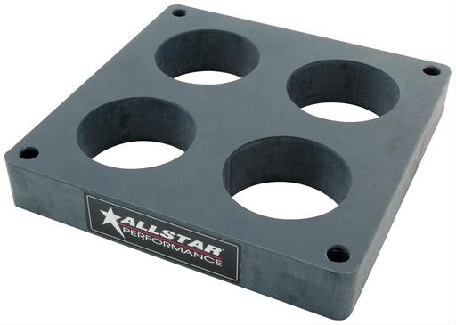 [AAF-ALL25994] Allstar Performance ALL25994: Hi-Flow Carburetor Spacer 4 Hole